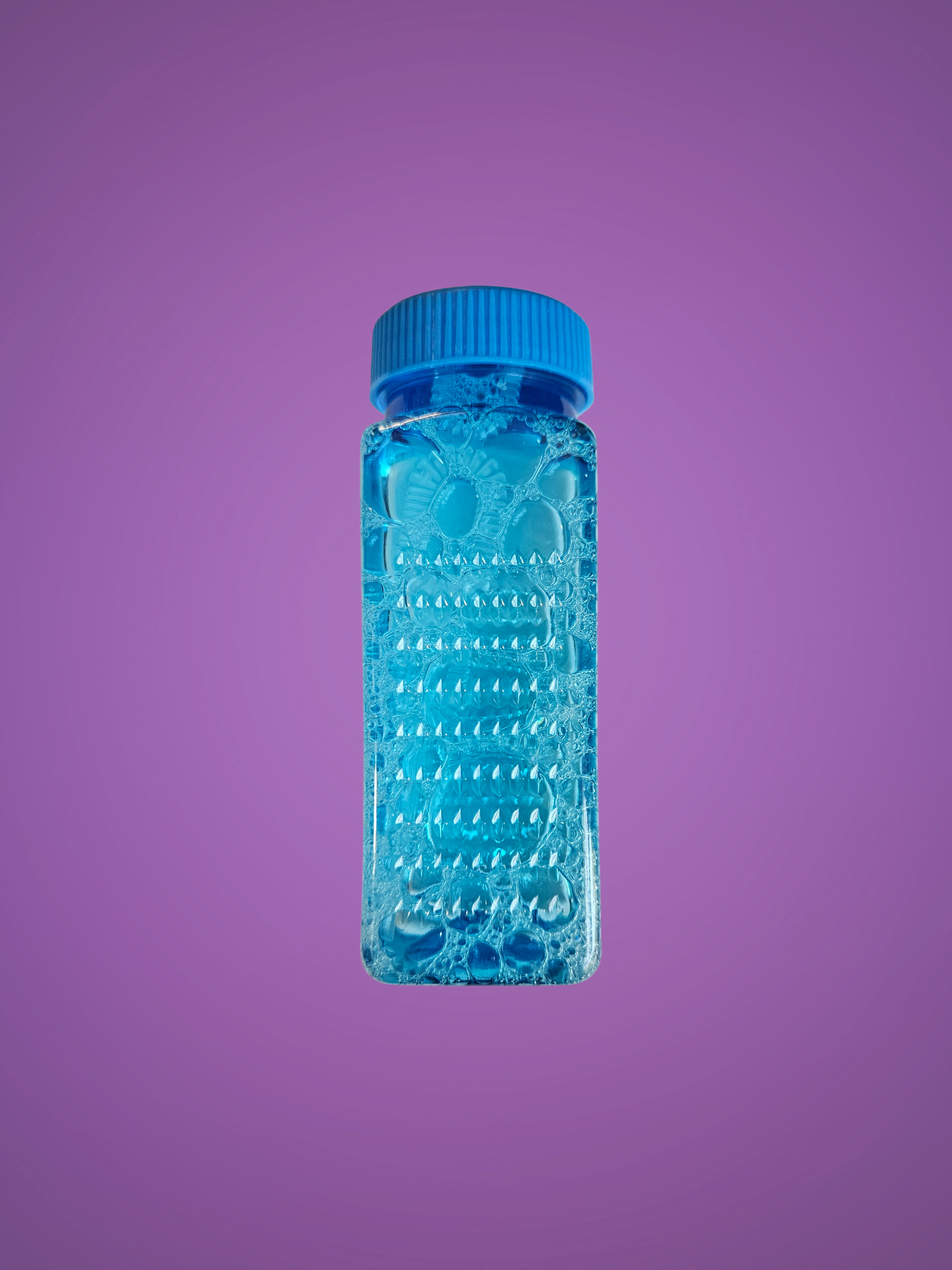 4 fl oz kids' bubble bottle in blue