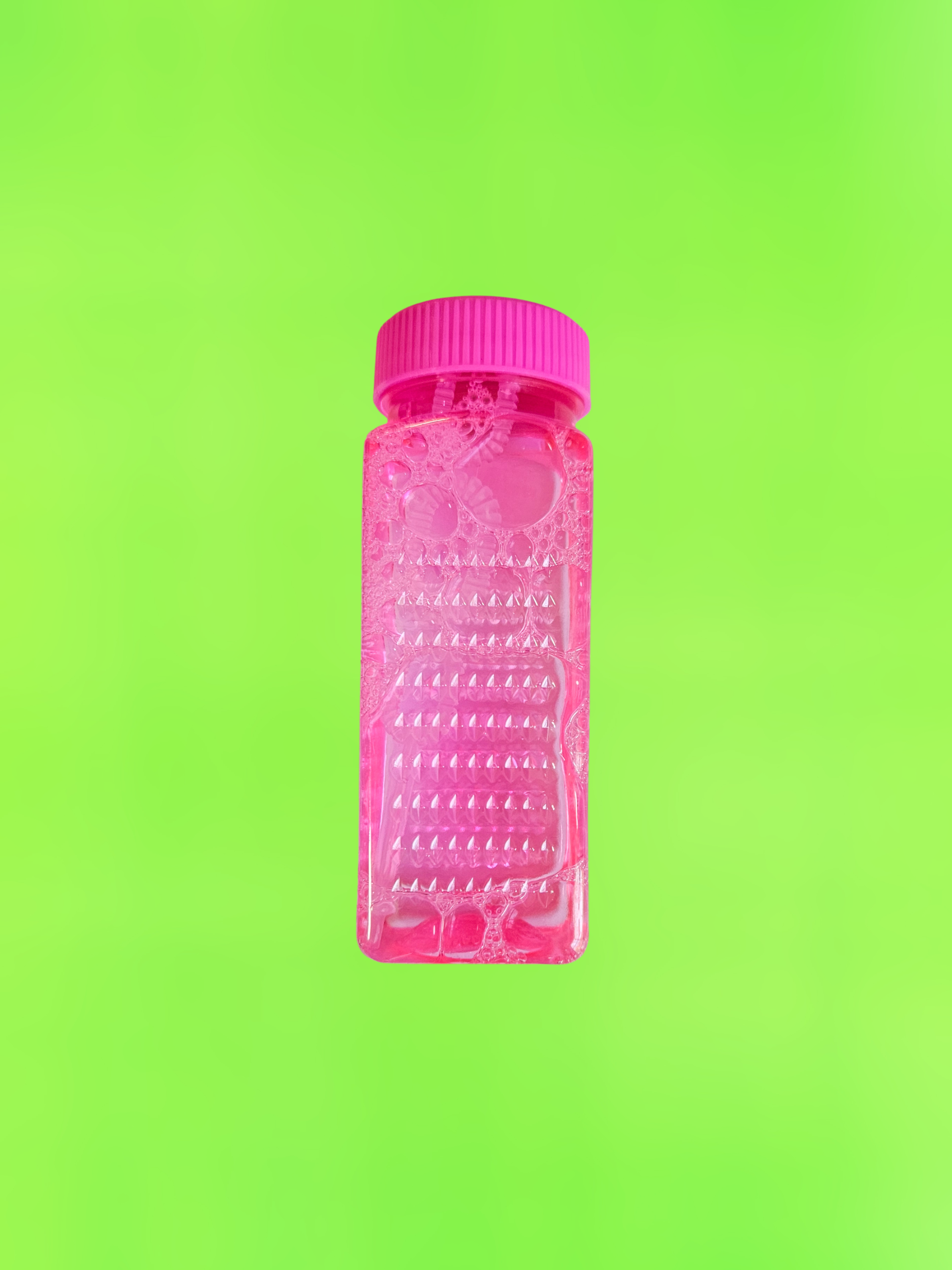 4 fl oz kids' bubble bottle in pink
