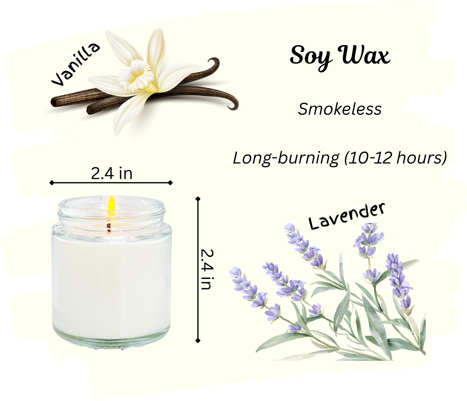 4 oz Hand-Poured Soy Candle