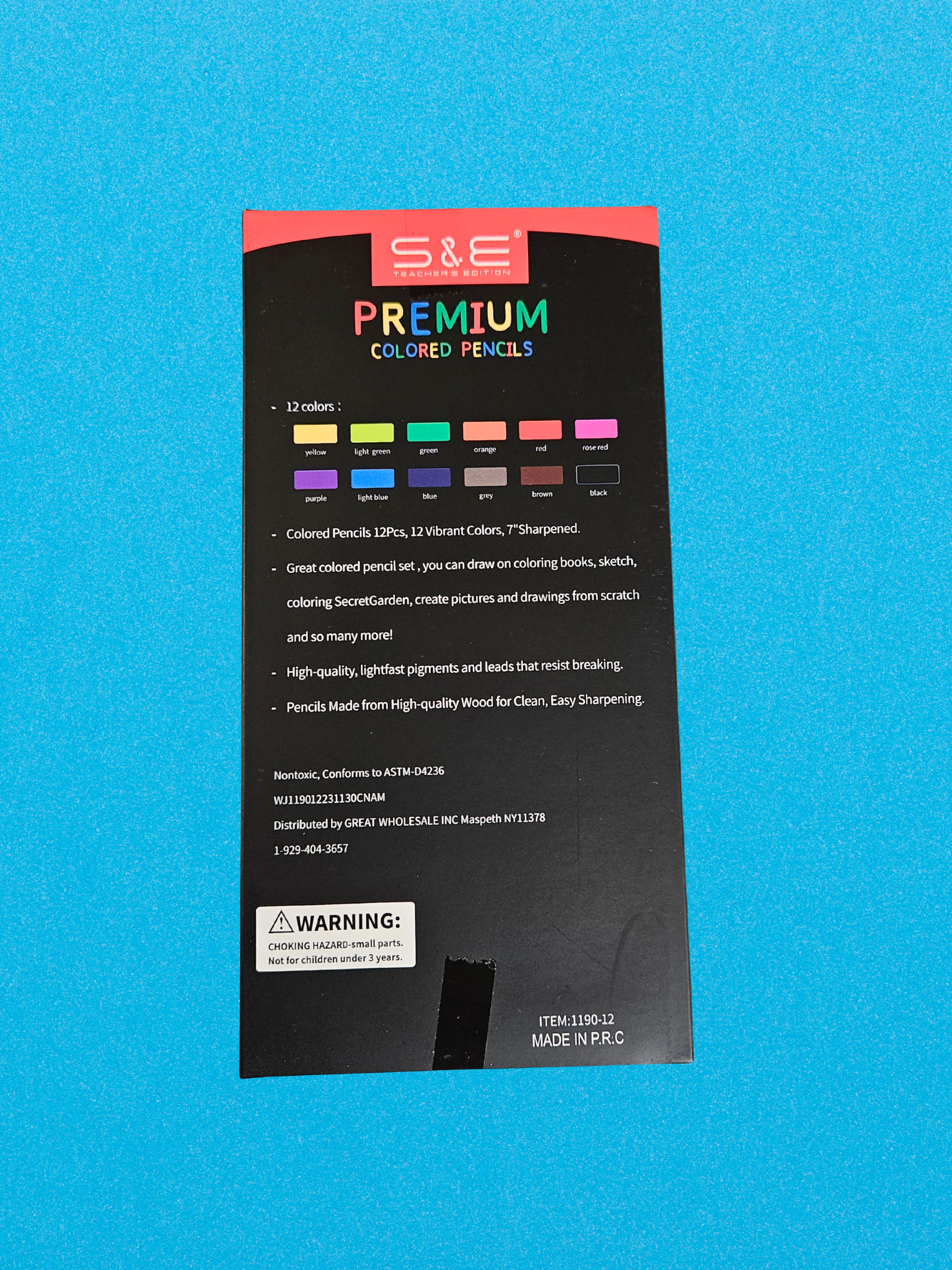 Colored Pencils - Set of 12