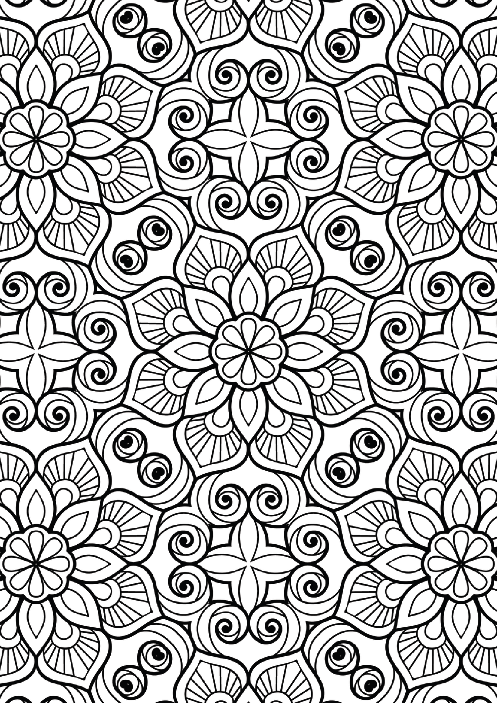 Printed Coloring Sheets on Cardstock