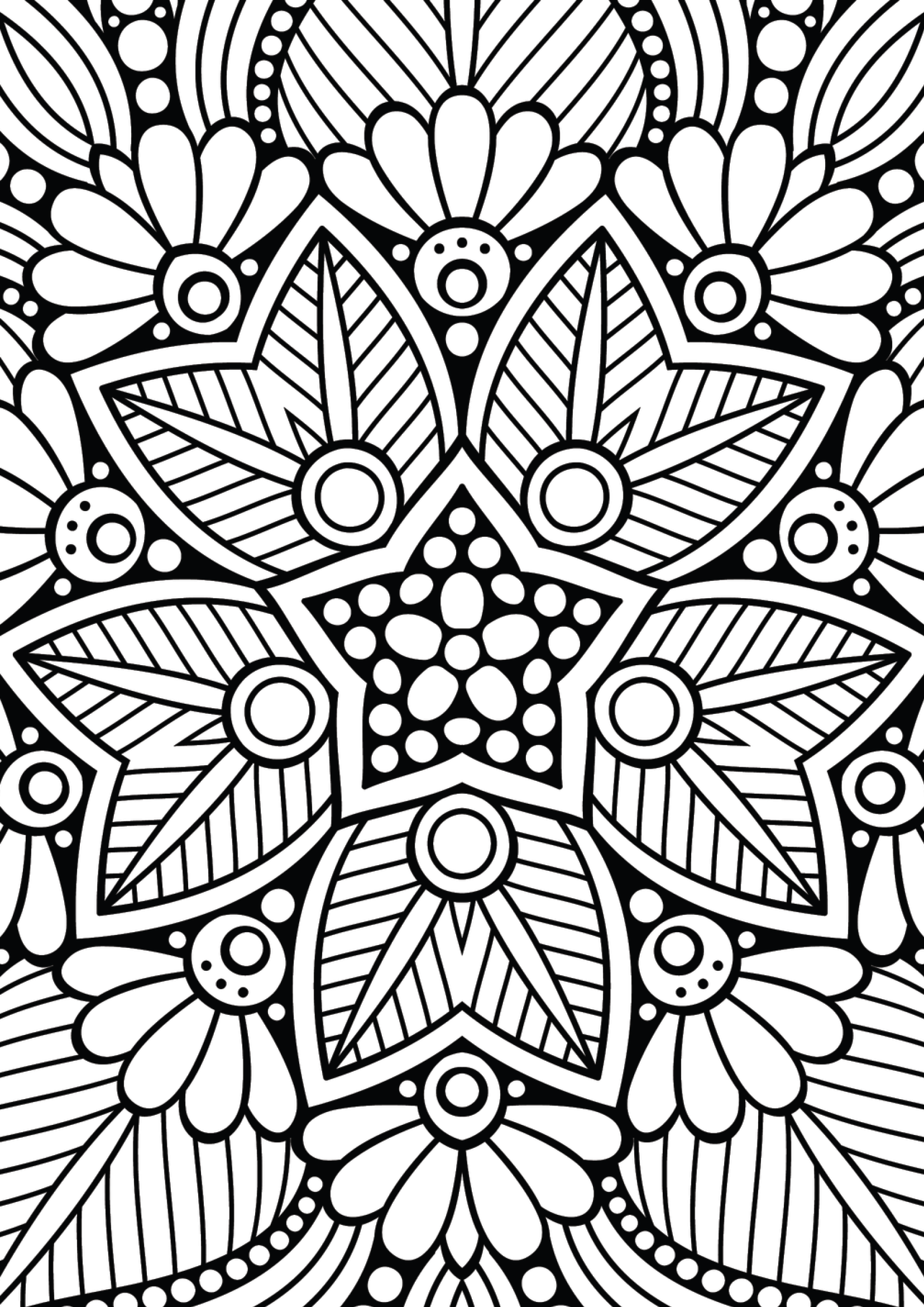 Printed Coloring Sheets on Cardstock