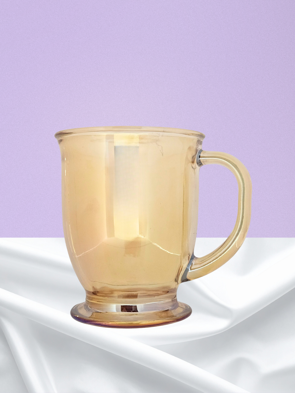 16 oz Iridescent Amber Mug