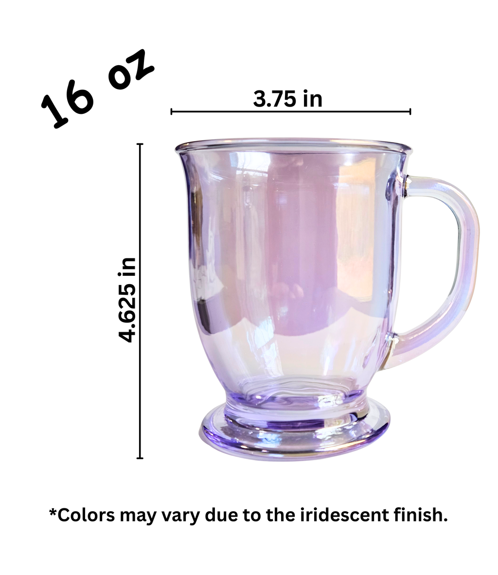 16 oz Iridescent Purple Mug