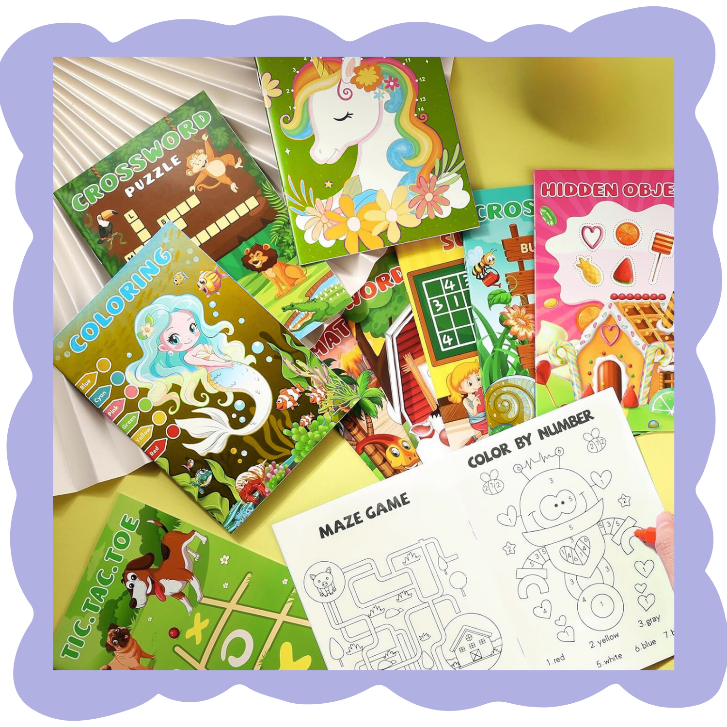 Kids Mini Activity Book