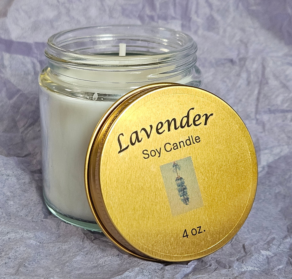 4 oz Hand-Poured Soy Candle