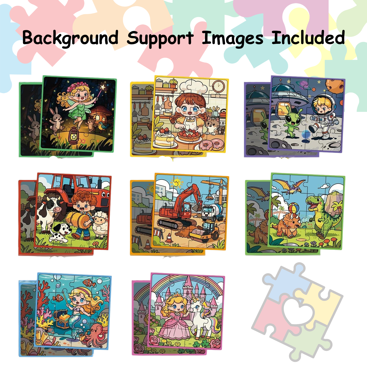 Kids Magnetic Mini Puzzles