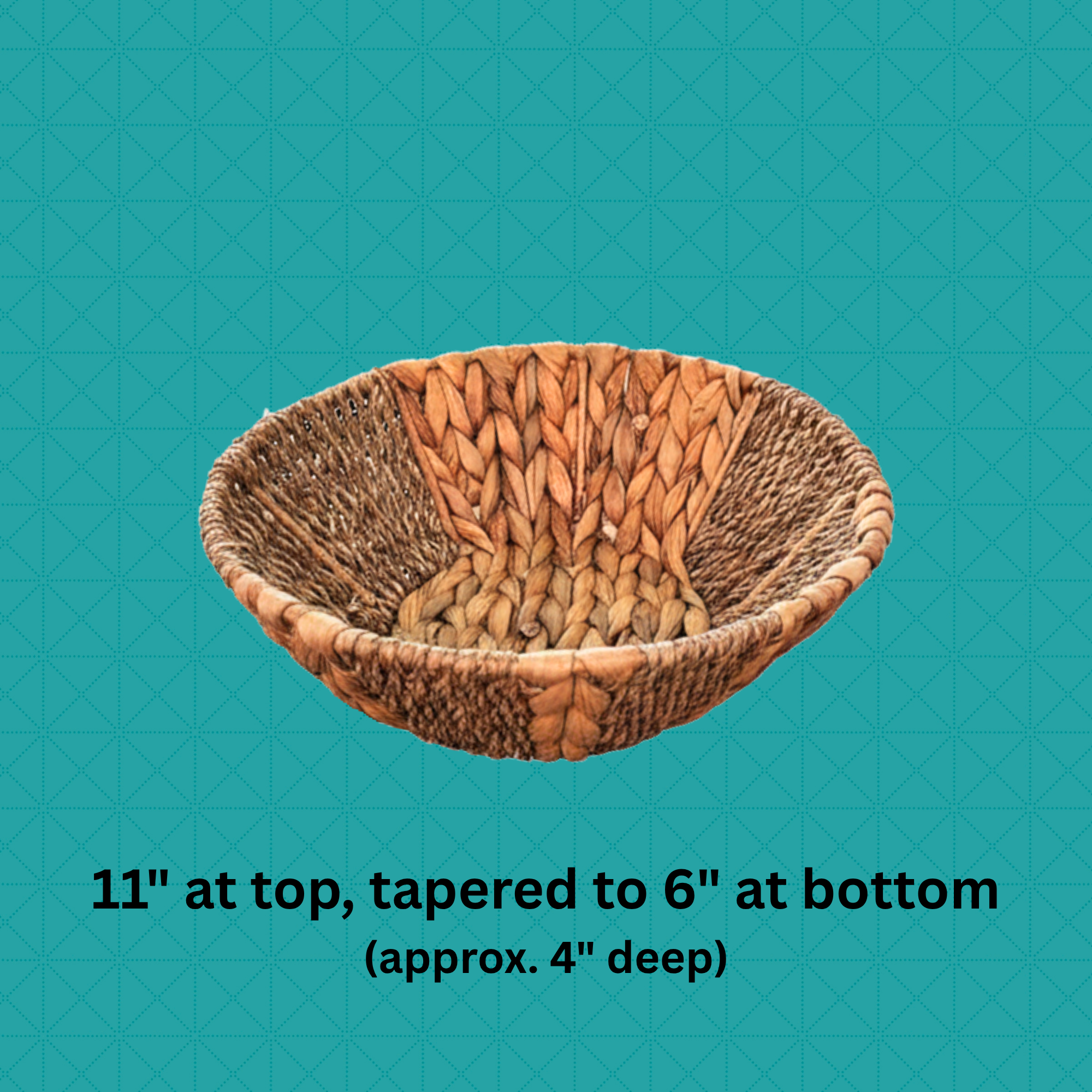 Round Heavy Duty Wicker Basket