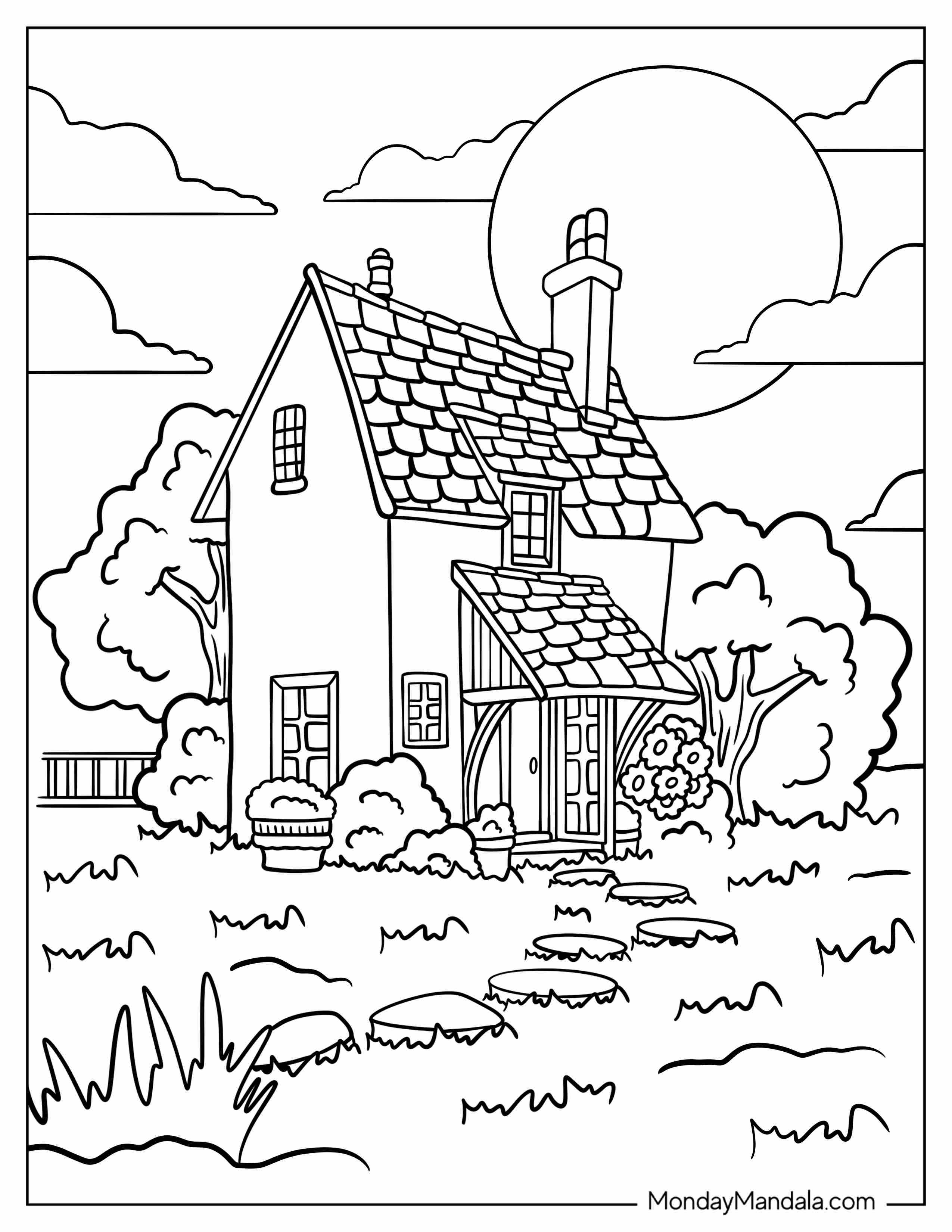 Printed Coloring Sheets on Cardstock