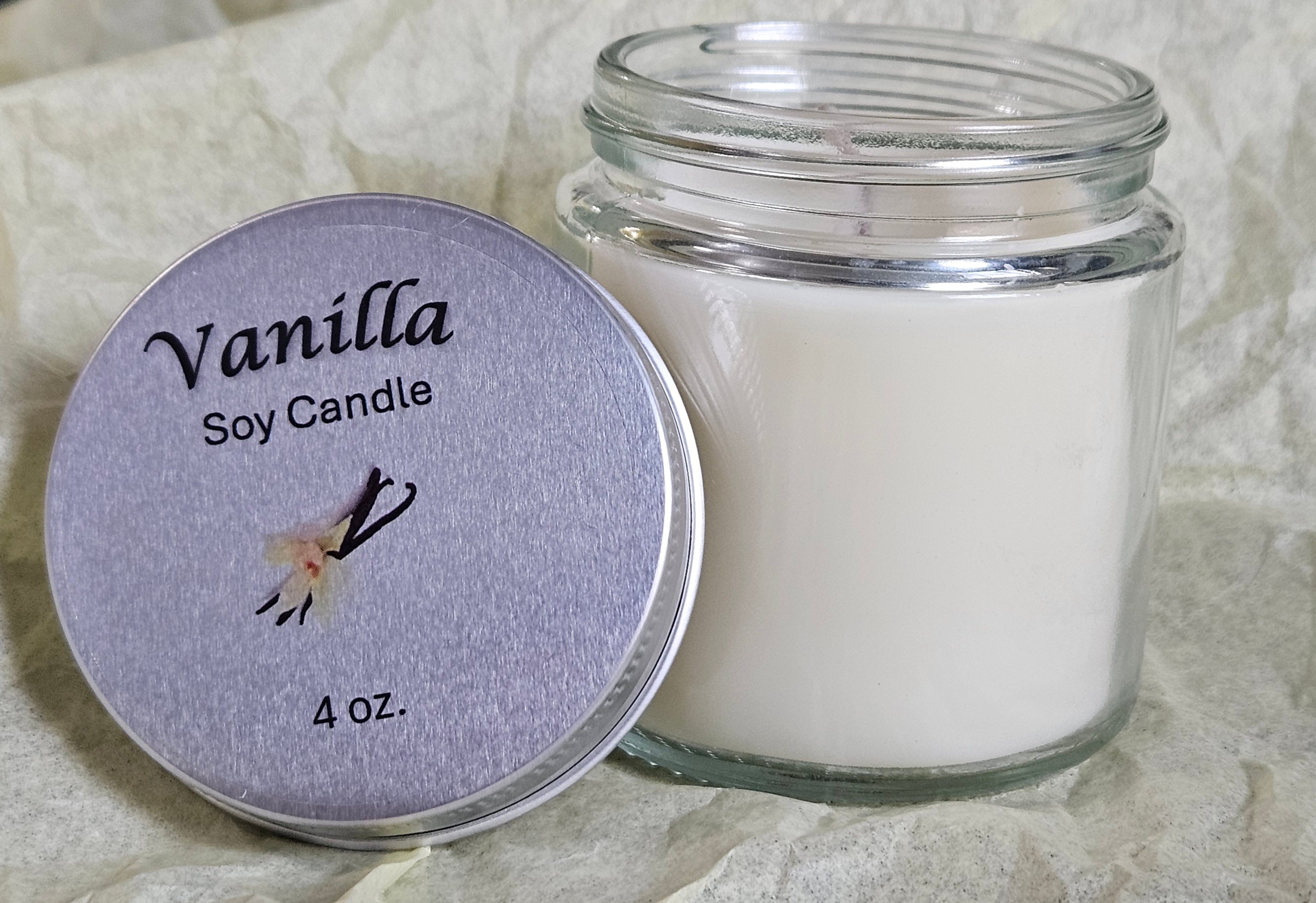 4 oz Hand-Poured Soy Candle