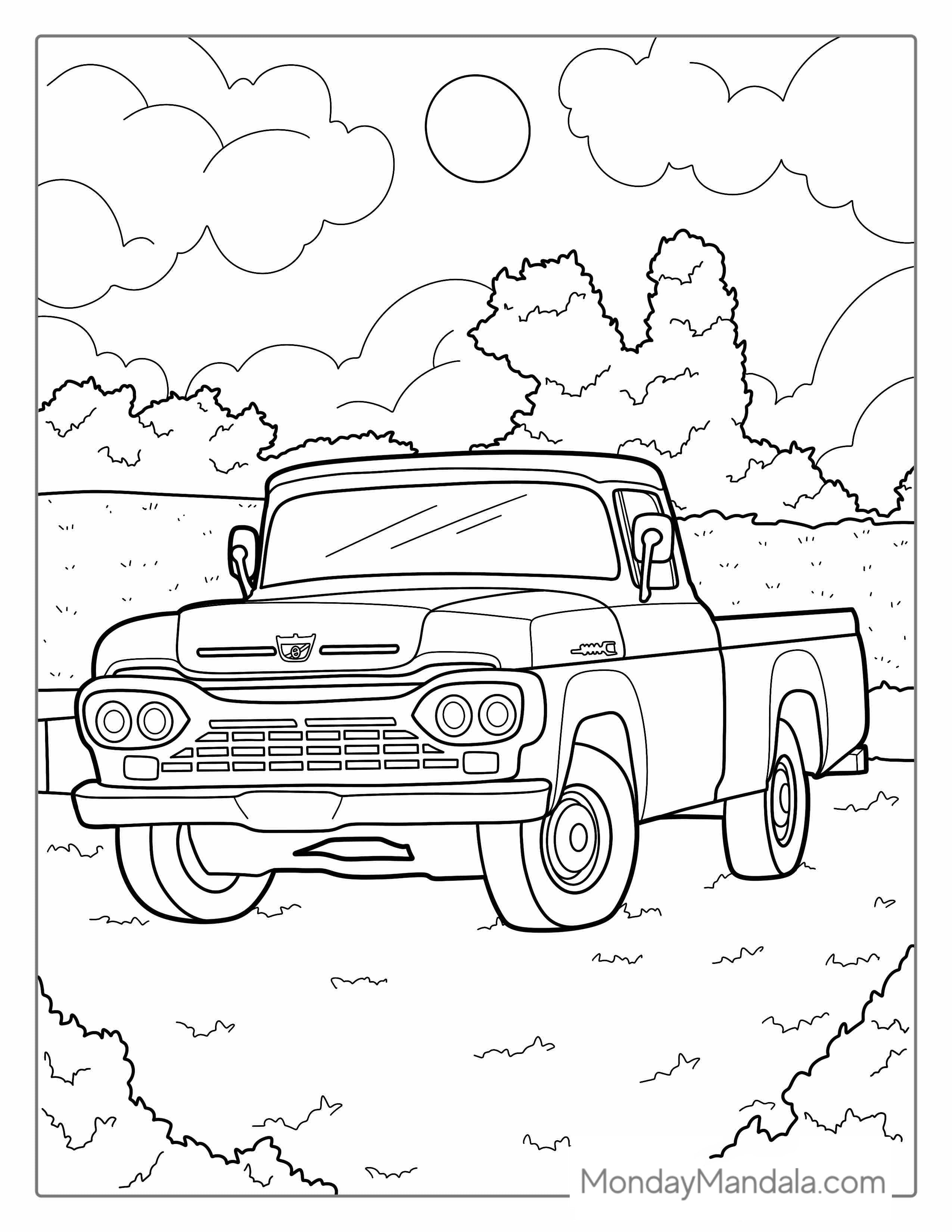 Printed Coloring Sheets on Cardstock